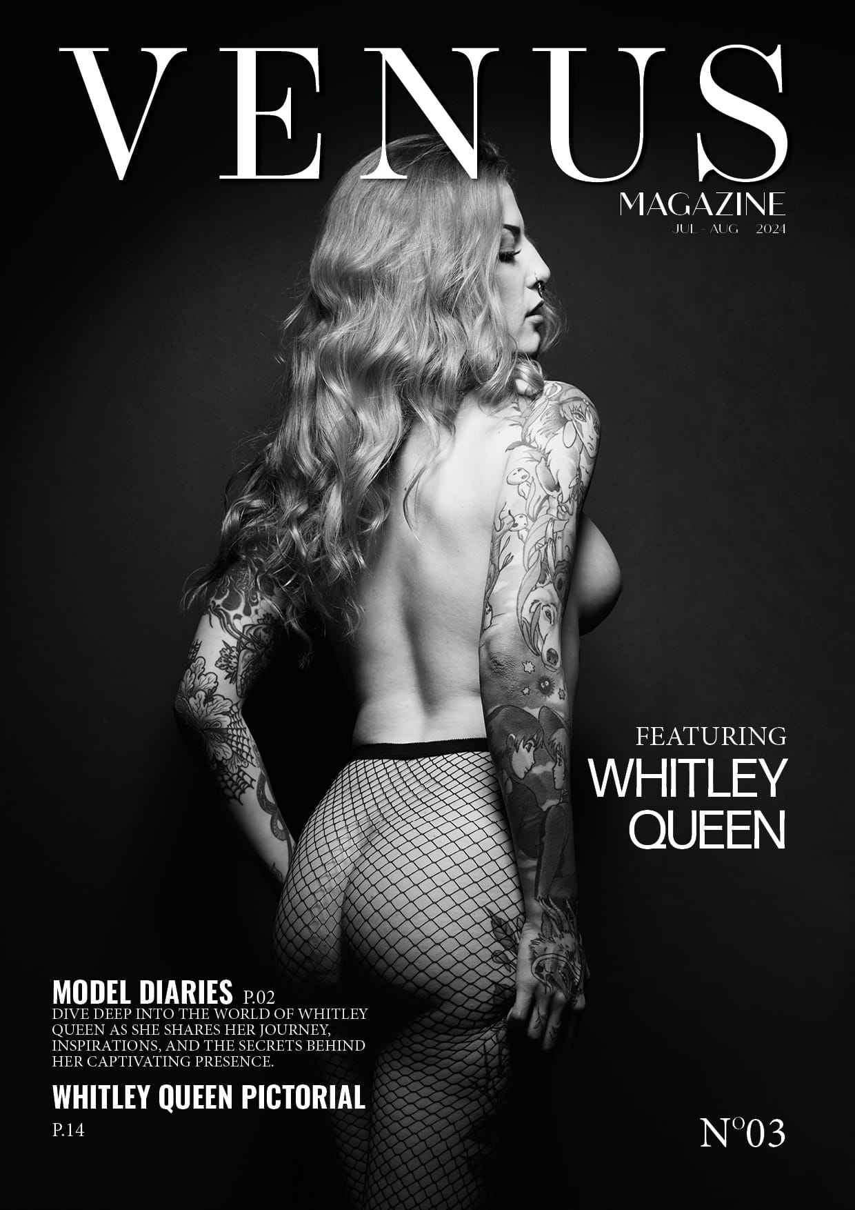 Venus Magazine – Issue 3 – Whitley Queen