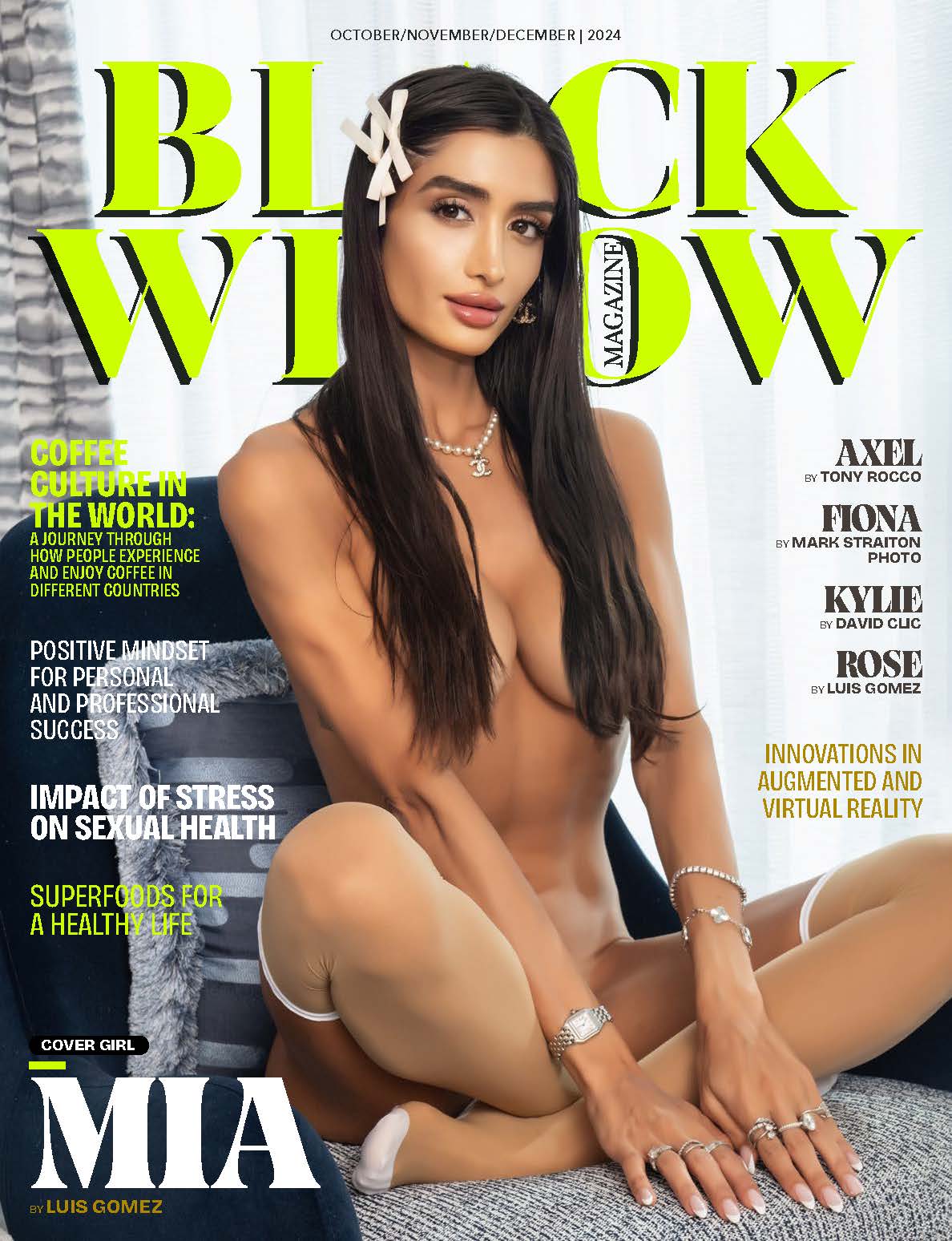 Black Widow Magazine – October 2024 – Mia Black Widow Magazine – October 2024 – Mia