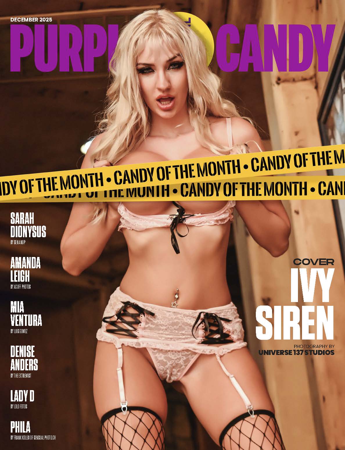 Purple Candy Magazine – December 2025 – Ivy Siren Purple Candy Magazine – December 2025 – Ivy Siren