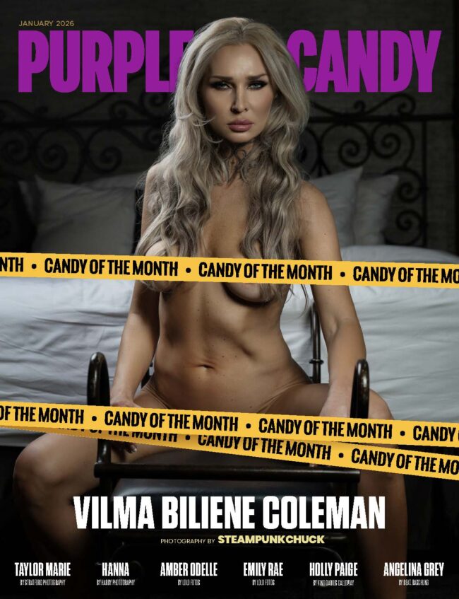 Purple Candy Magazine – January 2026 – Vilma Biliene Coleman Purple Candy Magazine – January 2026 – Vilma Biliene Coleman