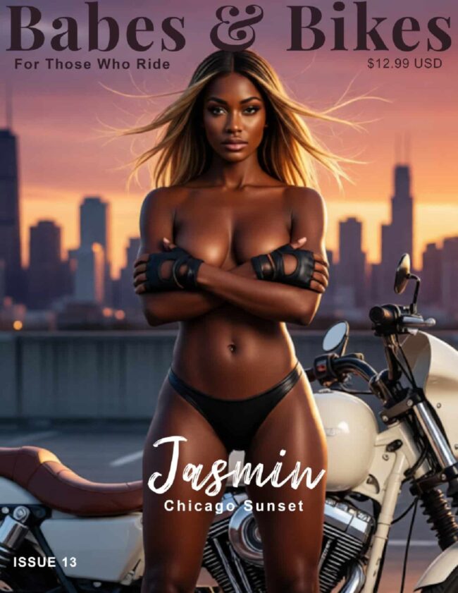 Babes & Bikes Magazine – Issue 13 – Jasmin